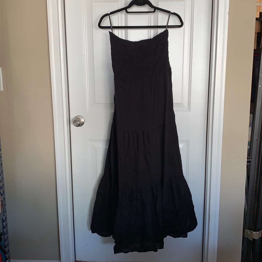 Michael Kors strapless maxi dress